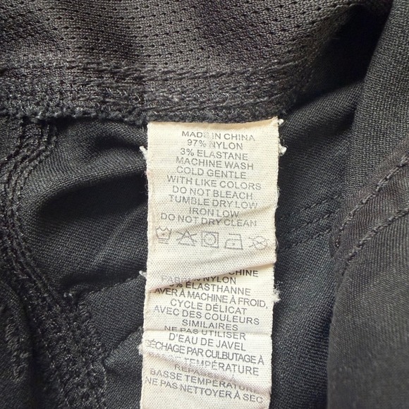 Prana Stretch Zion Hiking Pants Mens 30x34 Black Nylon Cargo Outdoor - Picture 7 of 13